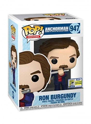 Anchorman: Ron Burgundy with Flute Vinyl Figure 5 x 8inch
