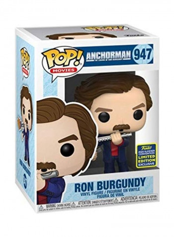 Anchorman: Ron Burgundy with Flute Vinyl Figure 5 x 8inch