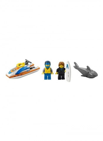 32-Piece City Surfer Rescue Building Set