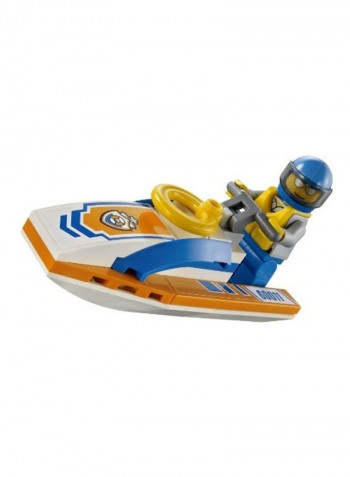 32-Piece City Surfer Rescue Building Set