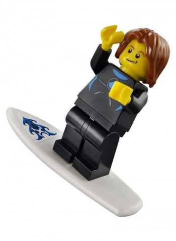 32-Piece City Surfer Rescue Building Set