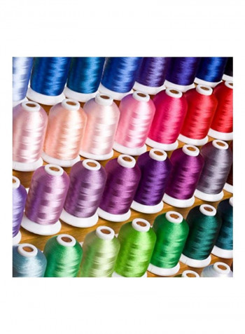 63-Piece Thread Set Multicolour 550yard