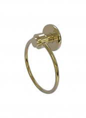 Mercury Collection Brass Towel Ring Gold 6x2x7inch