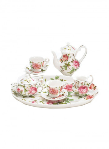 8-Piece Mini Porcelain Saddlebrooke Tea Toy Set