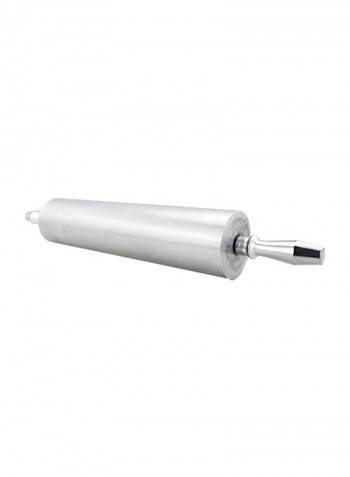 Aluminium Rolling Pin Silver 18inch