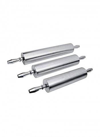Aluminium Rolling Pin Silver 18inch