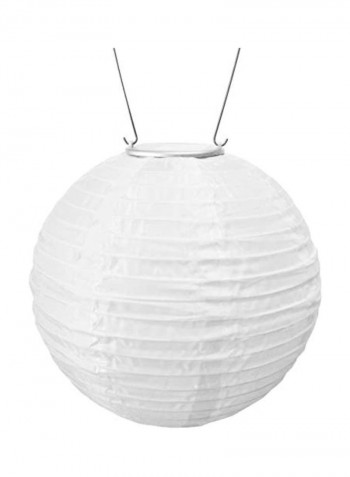 Led Solar Lantern White 10x10x1inch