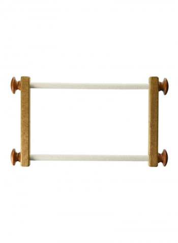 Oak EZ Stitch Frame Beige 1.5x3.2x17inch