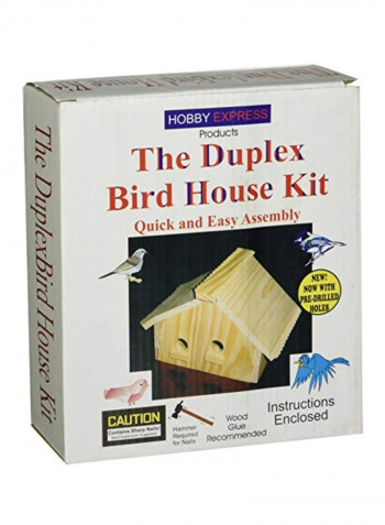 The Duplex Bird House Kit