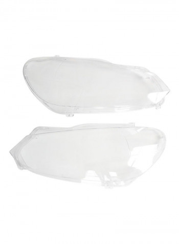 1-Pair Headlight Cover Clear Lens
