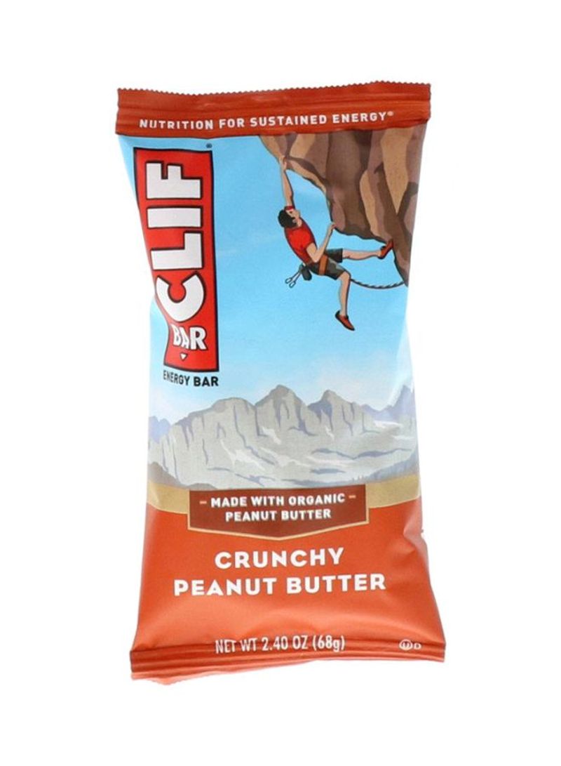 12-Piece Crunchy Peanut Butter Protein Bar Set