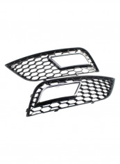 Side Insert Bumper Fog Light Grill Cover