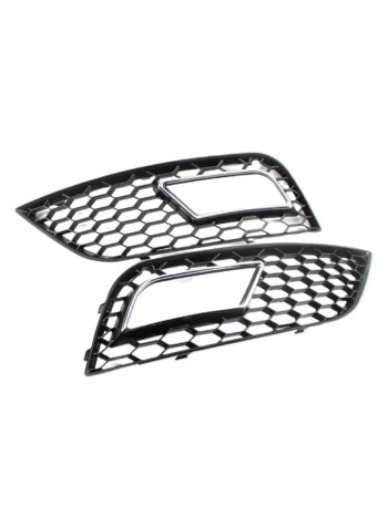 Side Insert Bumper Fog Light Grill Cover