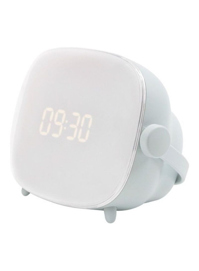Eye Protection Clock LED Lamp Grey 17x12x14cm