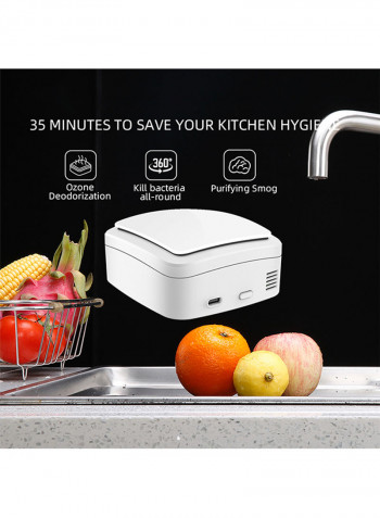 USB Chargeable Ozone Sterilizer MD1564 White