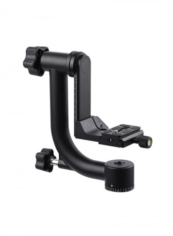 Panoramic Gimbal Tripod Head Black