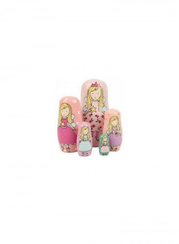 The Five Matryoshka Wooden Toys And Crafts Creative Gifts