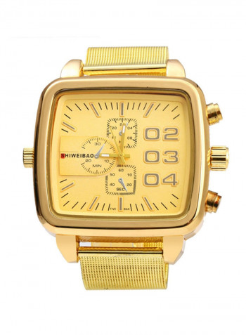 Men's Stainless Steel Casual Quartz Analog Watch NNSB03708333