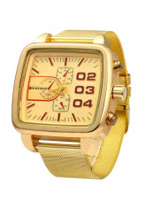 Men's Stainless Steel Casual Quartz Analog Watch NNSB03708334