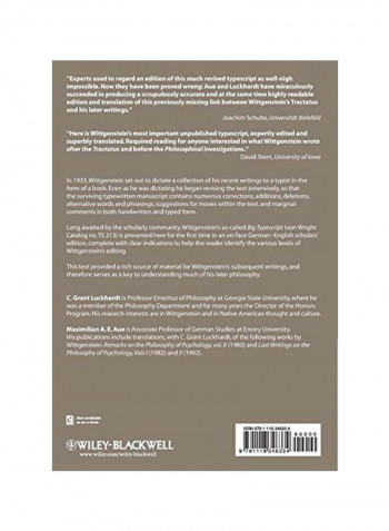 The Big Typescript Paperback