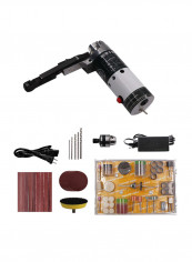 Mini Belt Sander Electric Grinder Kit Multicolour 20 x 5centimeter