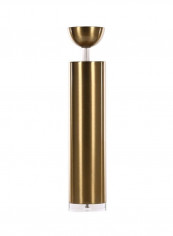 Semi Spherical Candle Holder Gold 9 x 9 x 31.5centimeter