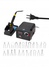 Multi-Functional Electric Pyrography Machine Set Black