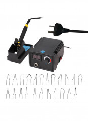 Multi-Functional Electric Pyrography Machine Set Black