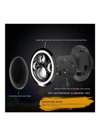 150W LED Headlight Round