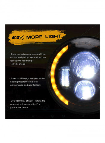 150W LED Headlight Round