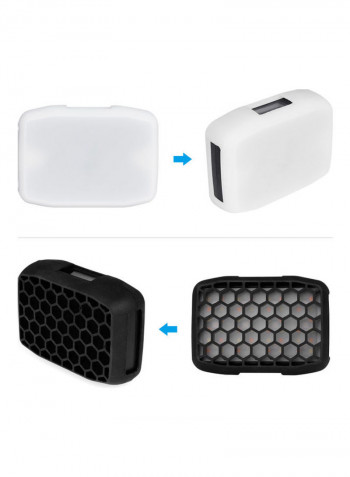 F7 Mini RGB LED Video Fill Light Black