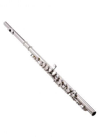 Silver Plated Cupronickel 16-Holes C-Key Western Concert Flute Kit