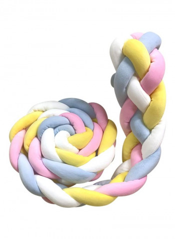 Baby Crib Bumper Knotted Pillow Pad