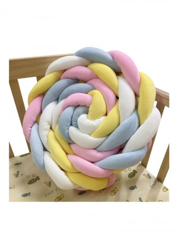 Baby Crib Bumper Knotted Pillow Pad
