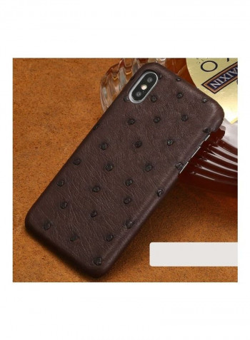 Protective Case Cover For Apple iPhone Xs Max Brown