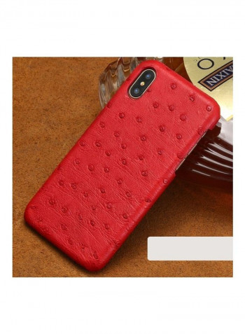 Protective Case Cover For Apple iPhone XS red