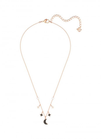 Crescent Moon and Star Necklace