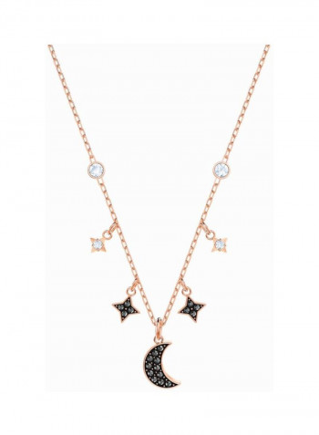 Crescent Moon and Star Necklace