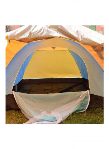 One-Room One-Hall Outdoor Tourism Double-Layer Four-Person Camping Tent 240 x 210 x 150cm