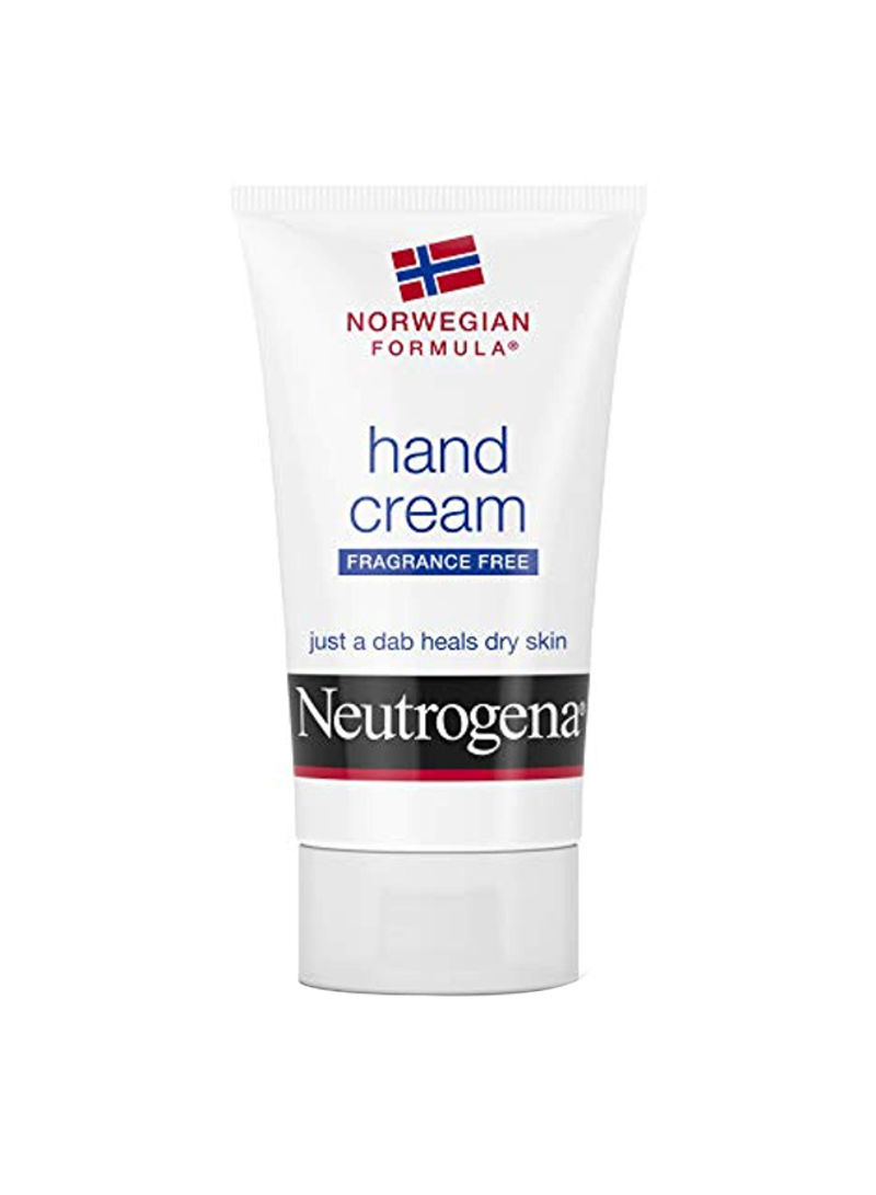 6-Piece Norwegian Formula Moisturizing Hand Cream Clear 2ounce