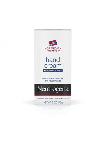 6-Piece Norwegian Formula Moisturizing Hand Cream Clear 2ounce