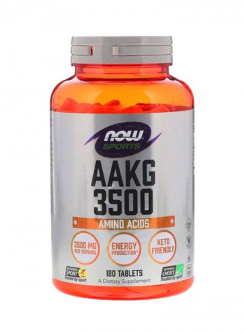AAKG 3500 Amino Acids - 180 Tablets