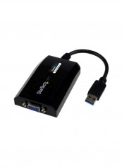 USB 3.0 To VGA Display Adapter Black