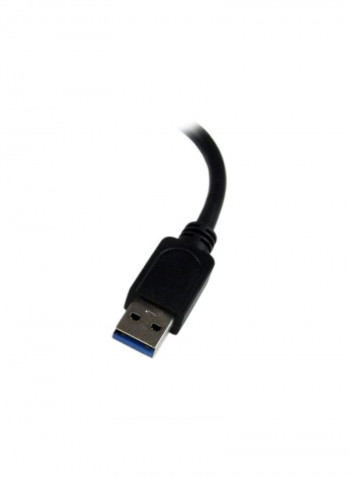 USB 3.0 To VGA Display Adapter Black