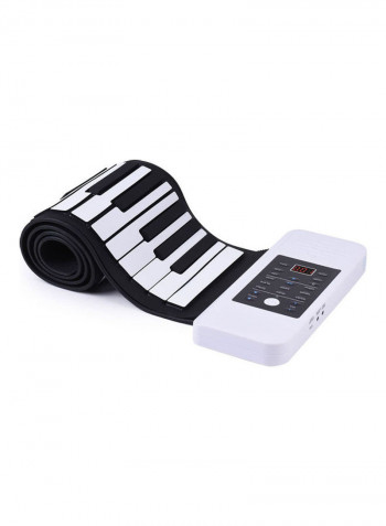 Portable Silicon 61 Keys Hand Roll Up Piano