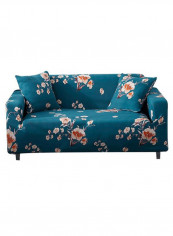Creative Pattern Modern Style Sofa Slipcover Blue/Pink