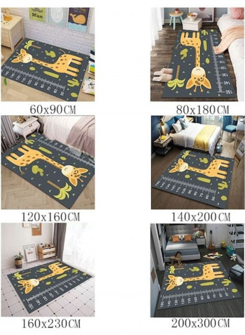 1 Piece Cartoon Carpet Cute Lovely Kid's Room Rug multicolour 120*160(W*L)cmcm
