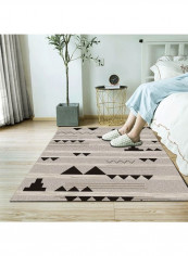 Triangle Printed Rug Multicolour 120x160cm