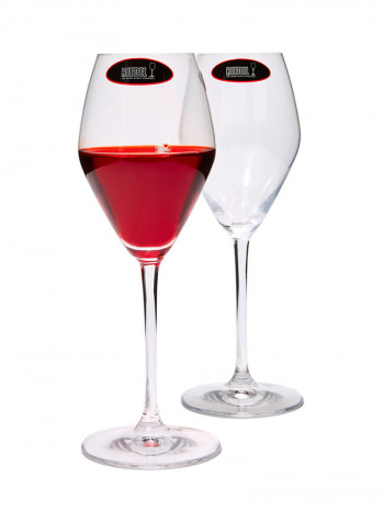 2-Piece Vinum Extreme Champagne Glass Set Clear 230millimeter
