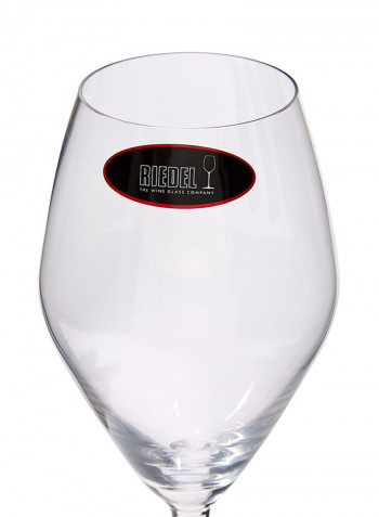 2-Piece Vinum Extreme Champagne Glass Set Clear 230millimeter